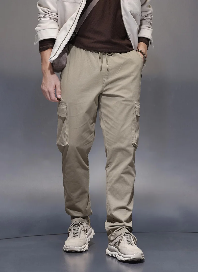 روجن Straight Fit Joggers  | Olive
